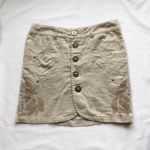 Deadstock Y2K Akademiks mini skirt size 28